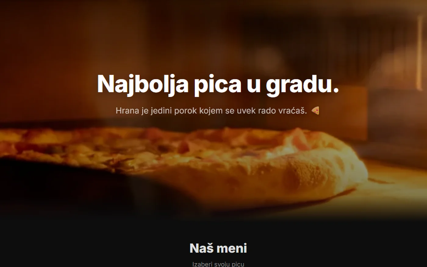 Sajt za naručivanje